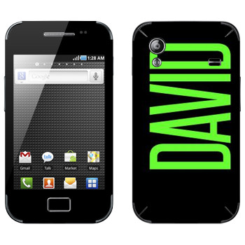   «David»   Samsung Galaxy Ace