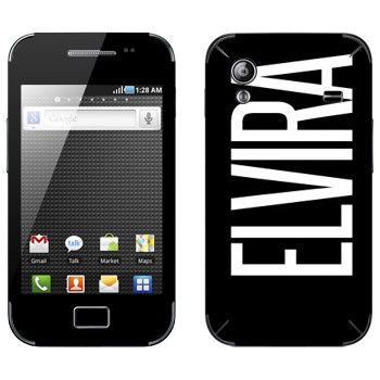   «Elvira»   Samsung Galaxy Ace
