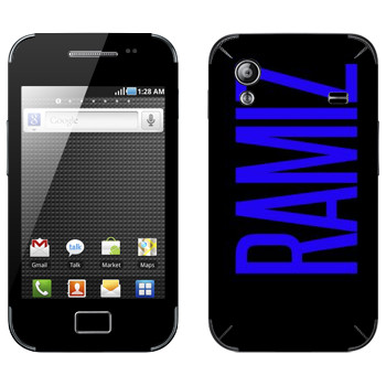   «Ramiz»   Samsung Galaxy Ace