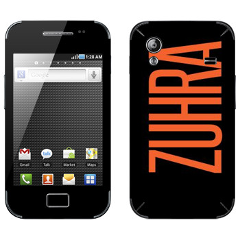   «Zuhra»   Samsung Galaxy Ace