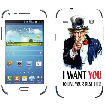   « : I want you!»   Samsung Galaxy Core