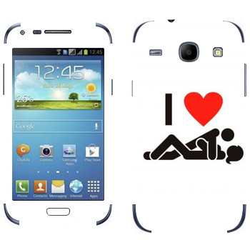   « I love sex»   Samsung Galaxy Core