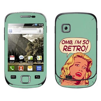   «OMG I'm So retro»   Samsung Galaxy Fit