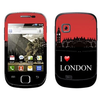   «I love London»   Samsung Galaxy Fit