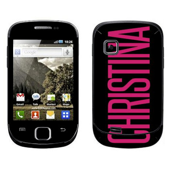   «Christina»   Samsung Galaxy Fit