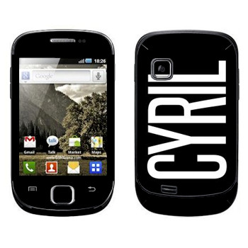   «Cyril»   Samsung Galaxy Fit