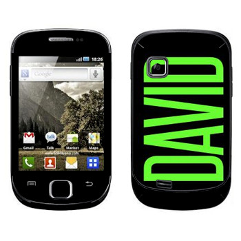   «David»   Samsung Galaxy Fit