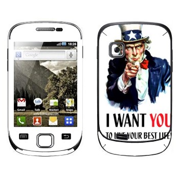   « : I want you!»   Samsung Galaxy Fit