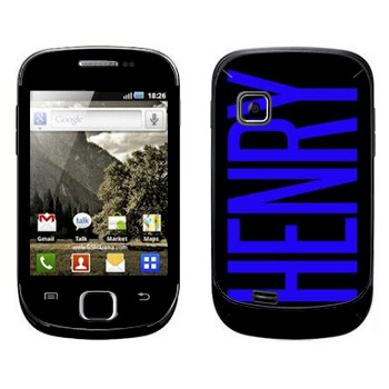   «Henry»   Samsung Galaxy Fit