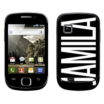   «Jamila»   Samsung Galaxy Fit