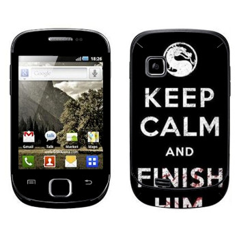   «Keep calm and Finish him Mortal Kombat»   Samsung Galaxy Fit