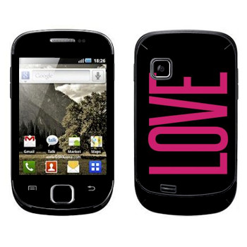  «Love»   Samsung Galaxy Fit