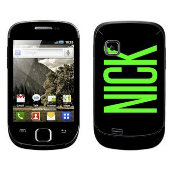   «Nick»   Samsung Galaxy Fit