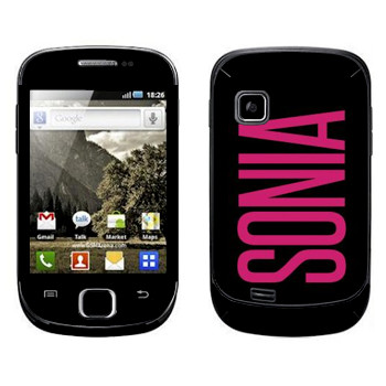   «Sonia»   Samsung Galaxy Fit