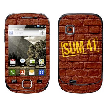   «- Sum 41»   Samsung Galaxy Fit