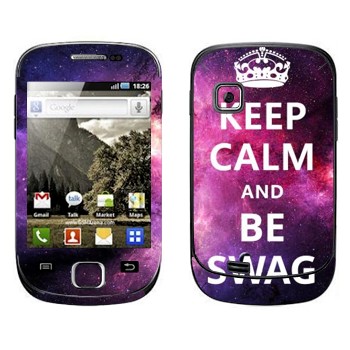   «Keep Calm and be SWAG»   Samsung Galaxy Fit