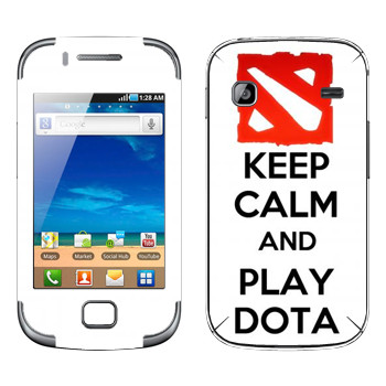   «Keep calm and Play DOTA»   Samsung Galaxy Gio