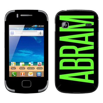   «Abram»   Samsung Galaxy Gio