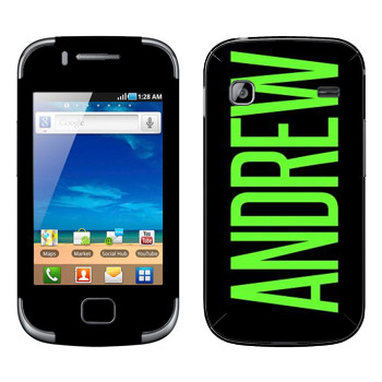   «Andrew»   Samsung Galaxy Gio