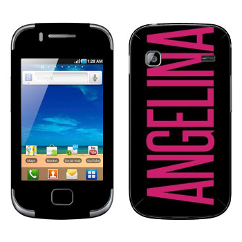   «Angelina»   Samsung Galaxy Gio