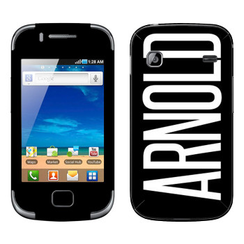   «Arnold»   Samsung Galaxy Gio