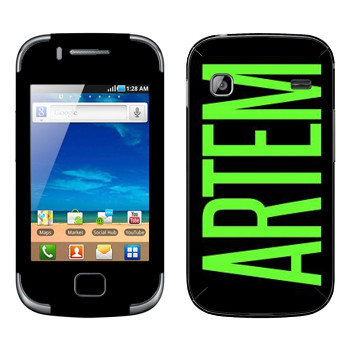   «Artem»   Samsung Galaxy Gio