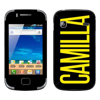   «Camilla»   Samsung Galaxy Gio