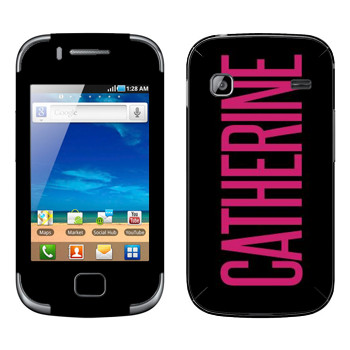   «Catherine»   Samsung Galaxy Gio