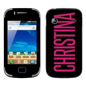  «Christina»   Samsung Galaxy Gio