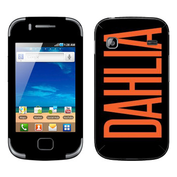   «Dahlia»   Samsung Galaxy Gio