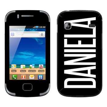   «Daniela»   Samsung Galaxy Gio