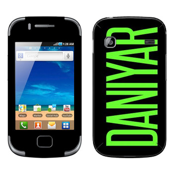   «Daniyar»   Samsung Galaxy Gio