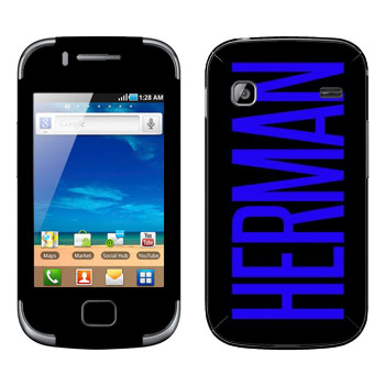   «Herman»   Samsung Galaxy Gio