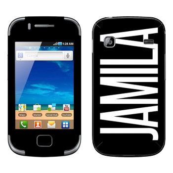   «Jamila»   Samsung Galaxy Gio