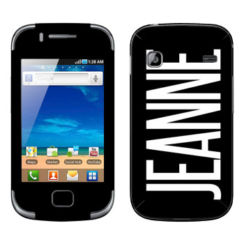   «Jeanne»   Samsung Galaxy Gio