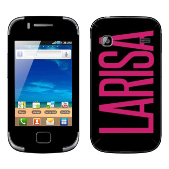   «Larisa»   Samsung Galaxy Gio