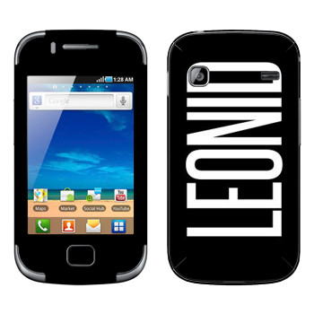   «Leonid»   Samsung Galaxy Gio