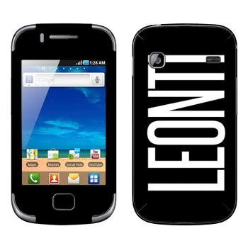   «Leonti»   Samsung Galaxy Gio
