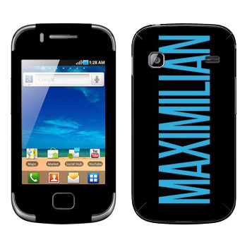   «Maximilian»   Samsung Galaxy Gio
