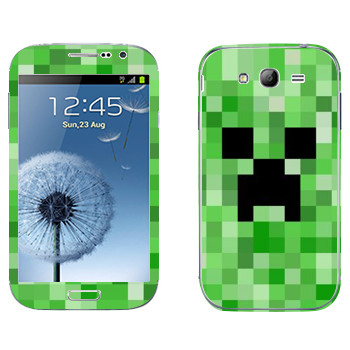   «Creeper face - Minecraft»   Samsung Galaxy Grand Duos