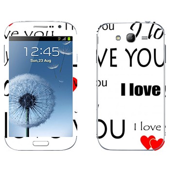   «I Love You -   »   Samsung Galaxy Grand Duos