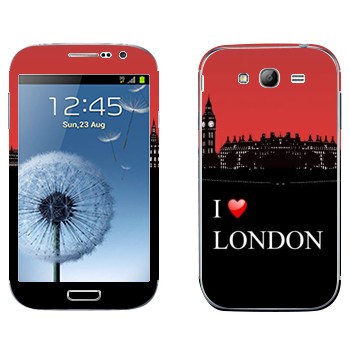   «I love London»   Samsung Galaxy Grand Duos