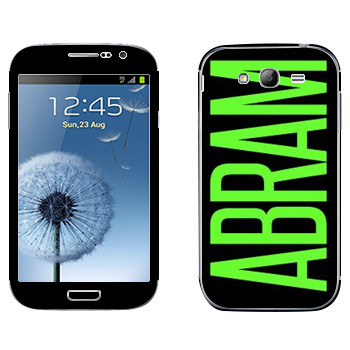   «Abram»   Samsung Galaxy Grand Duos
