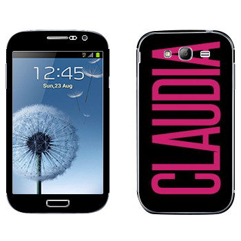   «Claudia»   Samsung Galaxy Grand Duos
