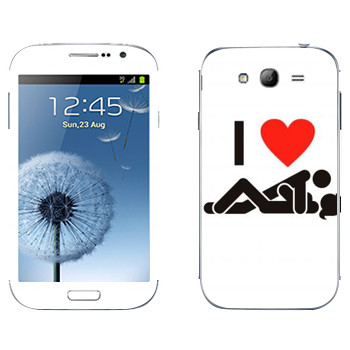   « I love sex»   Samsung Galaxy Grand Duos