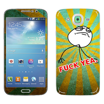   «Fuck yea»   Samsung Galaxy Mega 5.8