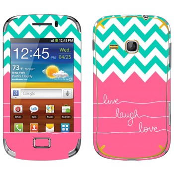   «Live Laugh Love»   Samsung Galaxy Mini 2