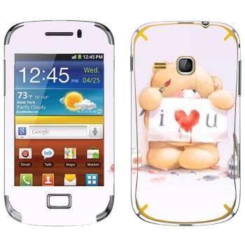   «  - I love You»   Samsung Galaxy Mini 2