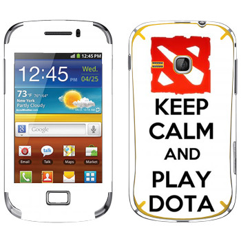  «Keep calm and Play DOTA»   Samsung Galaxy Mini 2