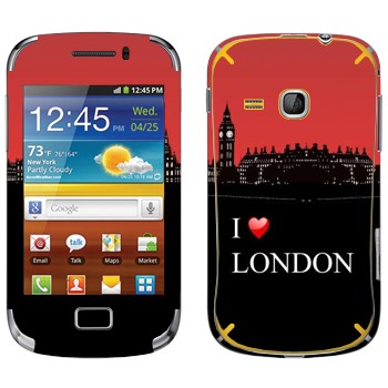   «I love London»   Samsung Galaxy Mini 2